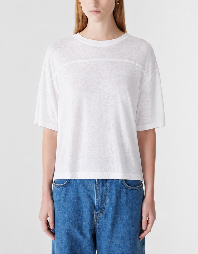 Bassike - Slub Yoke Slouch T-Shirt