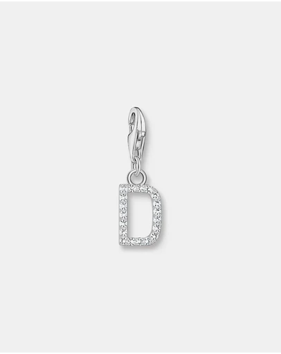 THOMAS SABO - Charm Pendant Letter D Silver