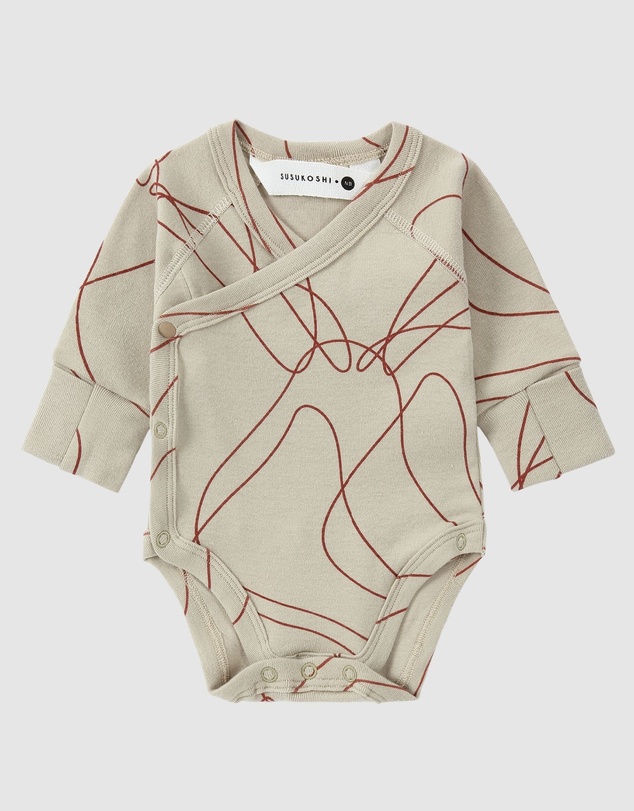 Susukoshi - Kimono Bodysuit Long Sleeves