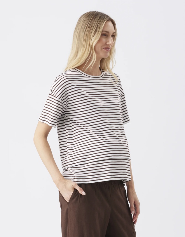 Ripe Maternity - Claudette Nursing Tee