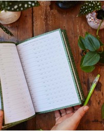 Write to Me - Plant & Garden Journal. Green