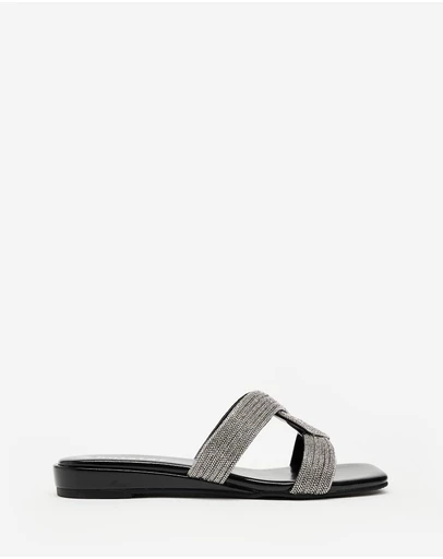 Holster - Zara Low Wedge Sandals - Women's