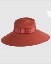 Max Alexander - Wide Brim Orange Winter Hat