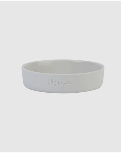 Lilly + Dash - Cat Food Water Ceramic Bowl
