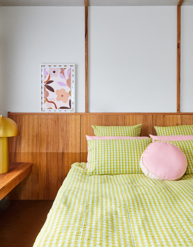 Mosey Me - Citrus Seersucker Quilt Cover