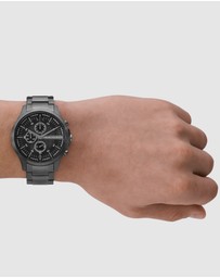 Armani Exchange - Gun-Metal Chronograph Watch