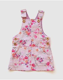 WITH LOVE FOR KIDS - Hazel Denim Pinafore Dress - Babies - Kids