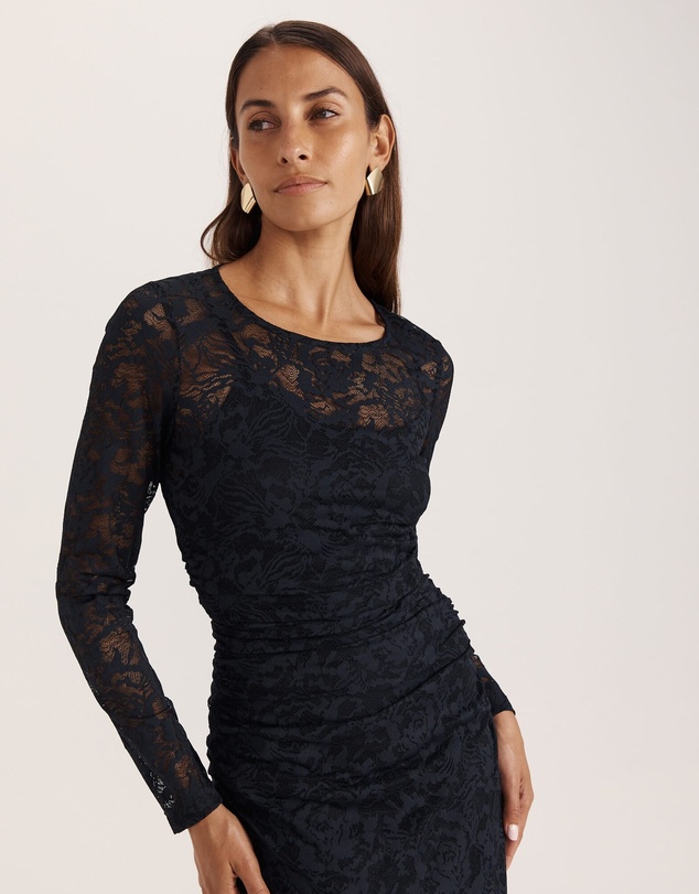 SABA - Stella Lace Maxi Dress