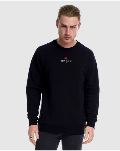 DVNT - Barbed Rose Crewneck