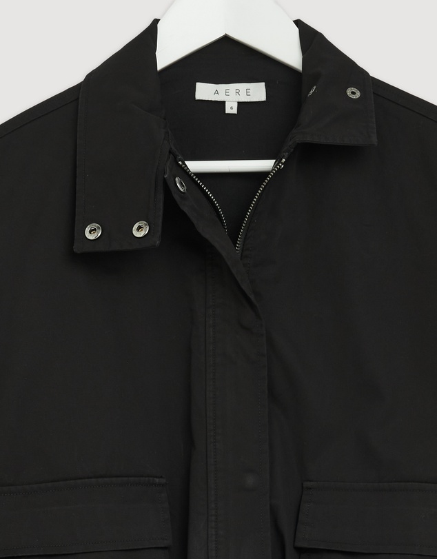 Revibe - Repaired AERE Ines Funnel Neck Bomber - AU 6