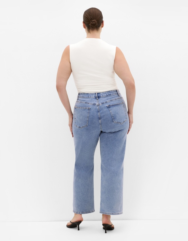 City Chic - Harley Fit Dani Straight Leg Jean