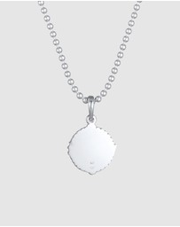 Kuzzoi - ICONIC EXCLUSIVE - Necklace Compass Ball Chain in 925 Sterling Silver