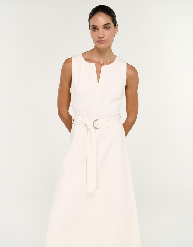 Staple the Label - Roselle Belted Midi Dress