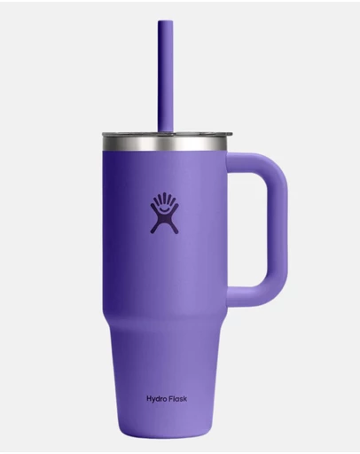 Hydro Flask - 24 Oz Travel Tumbler Clear Lid