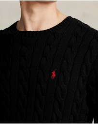 Polo Ralph Lauren - ICONIC EXCLUSIVE - Driver Cable Knit Long Sleeve Sweater