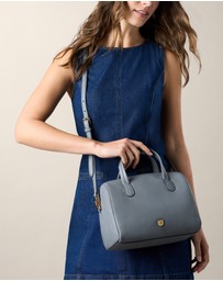 Fossil - Lainey Blue Satchel Bag