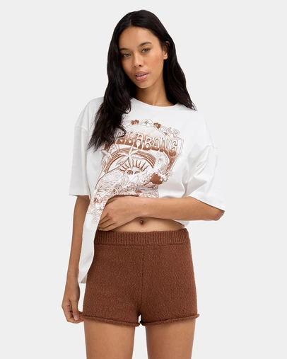 Billabong - Womens All Day Me Elastic Waist Shorts
