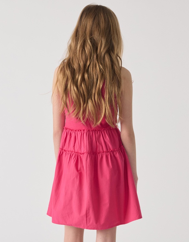 Decjuba Kids - Piper Tiered Mini Dress - Teens