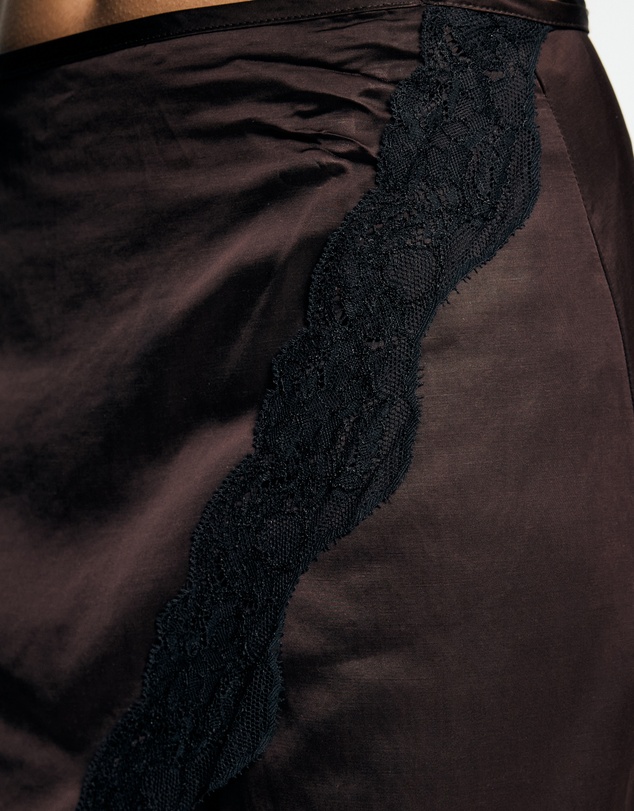 Lover - Thea Lace Trim Wrap Skirt
