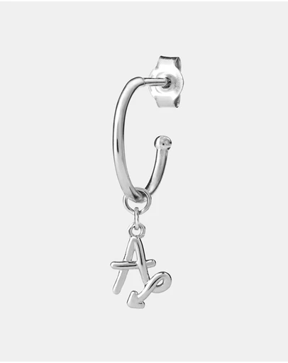 Karen Walker - A Initial Love Letter Hoop