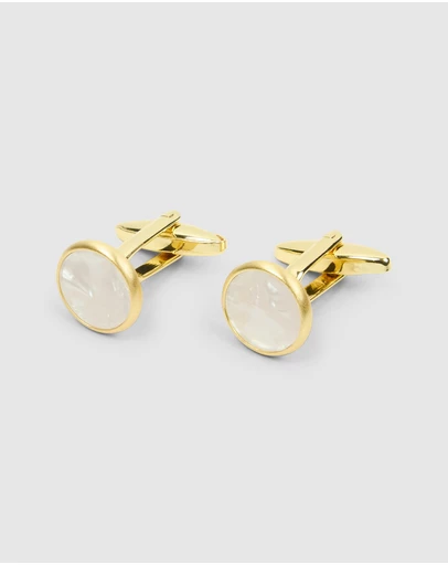 yd. - Mother Of Pearl Cufflinks