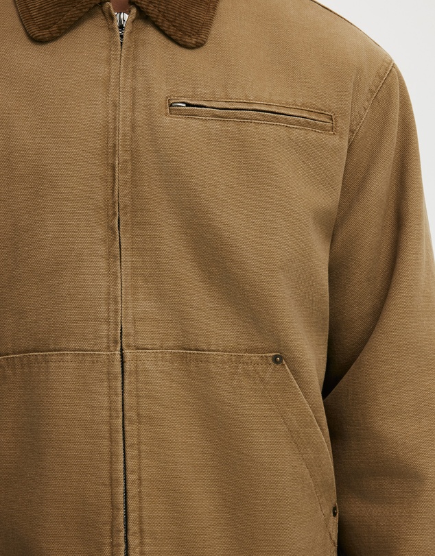 Cotton On - Cropped Canvas Harrington