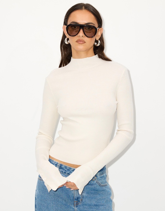 Dazie - Coralie Knit Top