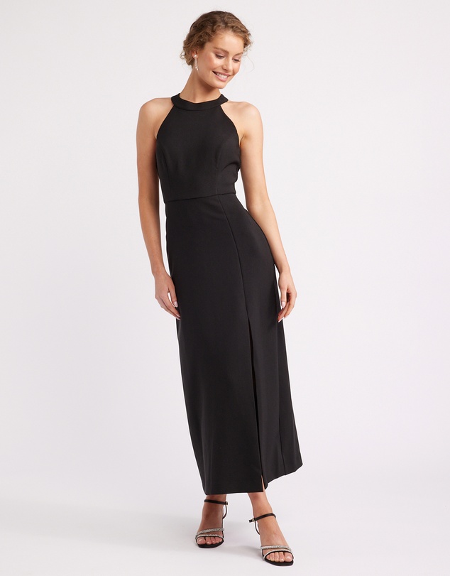 Review - Barcelona Backless Halter Dress