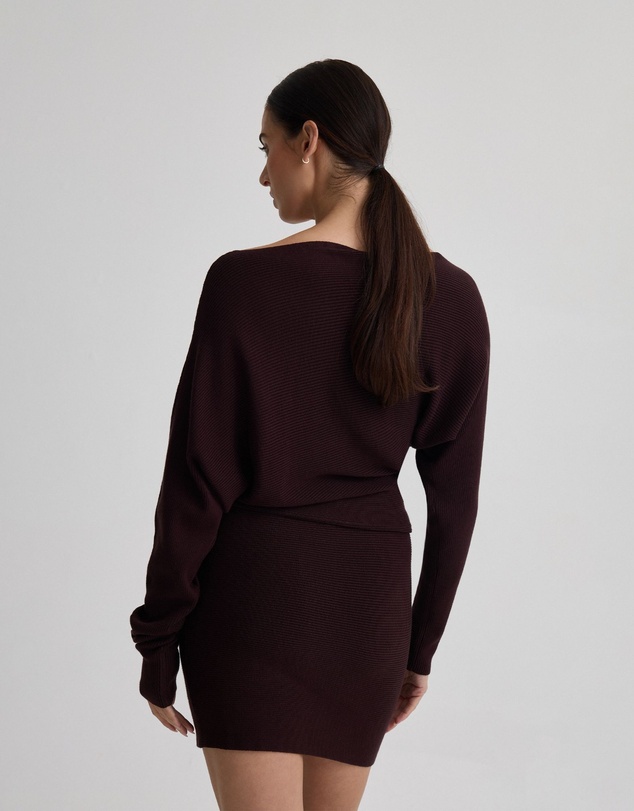 Oxford - Juliette Knitted Rib Dress