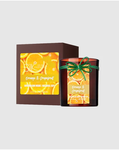 Silk Oil of Morocco - Orange & Grapefruit Natural Soy Candle