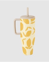 Burga - Burga Leakproof Tumbler 1.2L Insulated Lemon Tart