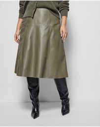 Commonry - Saskia Leather Skirt