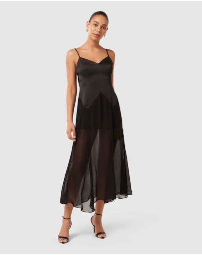 Forever New - Scarlett Sheer Skirt Maxi Dress