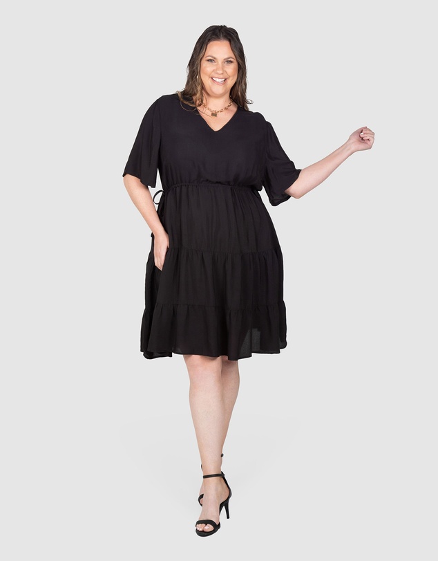 Love Your Wardrobe - Eliza Adjustable Waist Dress