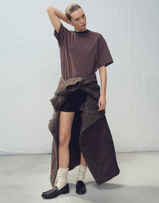 M.N.G - Striped Short-Sleeved T-Shirt