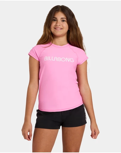 Billabong - Girls 6 to 16 Sun Chaser Short Sleeve Rashguard