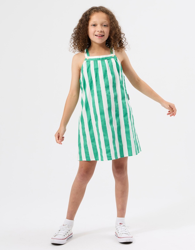 Goldie + Ace - Happy Stripe A-Line Dress - Babies-Kids