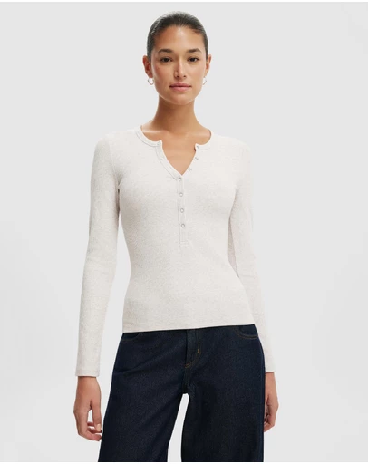 Cotton On - Blake Henley Long Sleeve Top