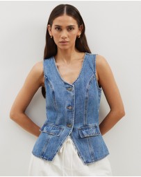Atmos&Here - Ella Denim Vest