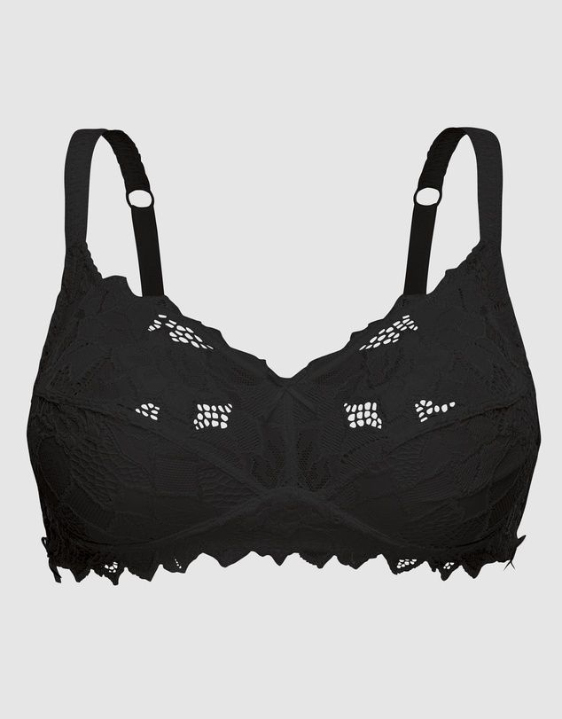 Sans Complexe - Coton d'Arum Organic Cotton Wirefree Lacy Bra