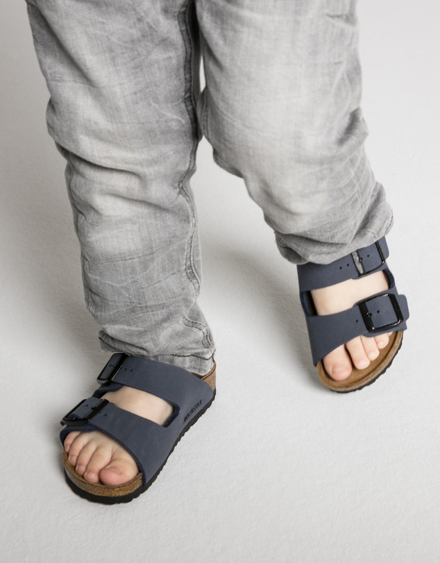 Birkenstock - Arizona BirkiBuc Narrow - Kids