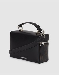 Karl Lagerfeld - Ikon Monogram Small Vanity Crossbody Bag