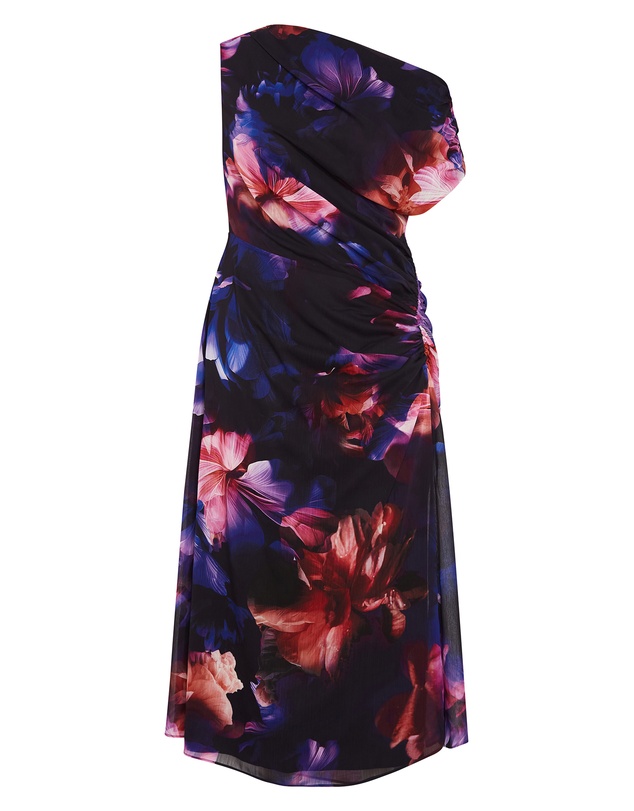 City Chic - Vivid Floral Maxi Dress