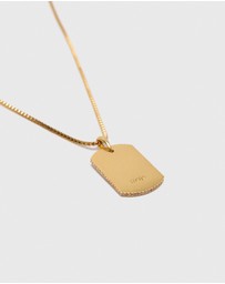 Maje - Astro Plaque Necklace