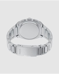 Fossil - Everett Silver Tone Chronograph Watch