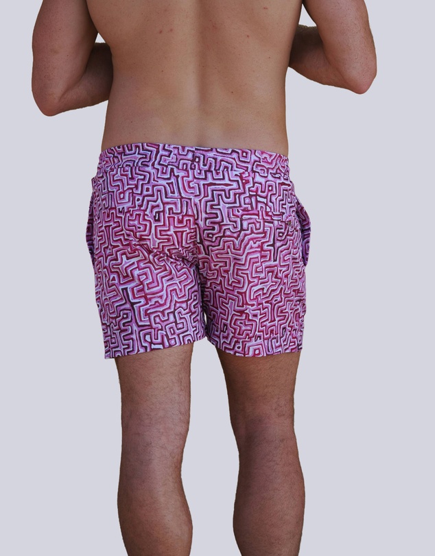 Gali Swimwear - Lukarrara Pink Swim Shorts