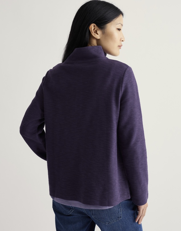 Seasalt - Seasalt Cornwall Purple Last Boat Sweatshirt