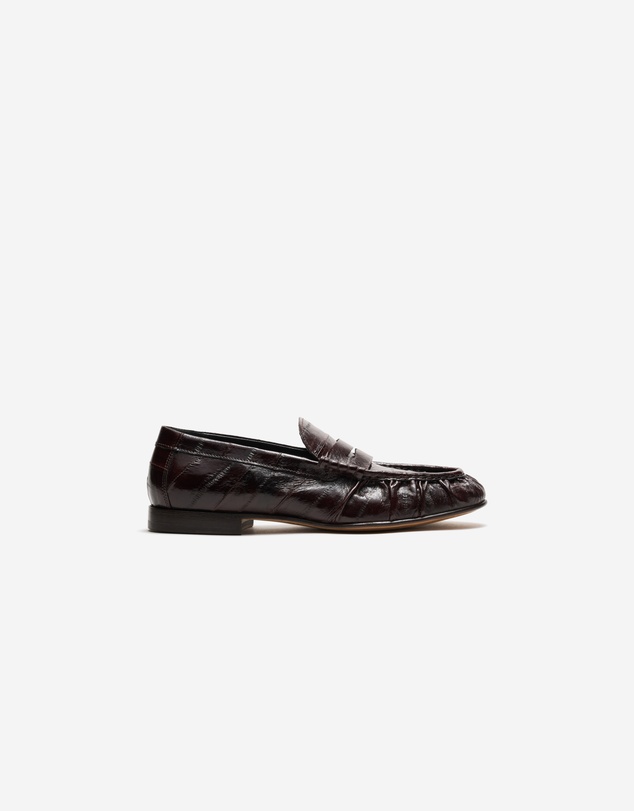 Calibre - Handmade Eel Leather Loafer Burgundy