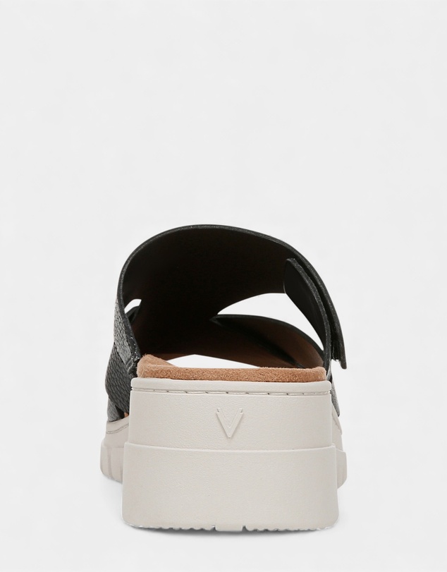 Vionic - Uptown Sunset Wedge - Black Tumbled