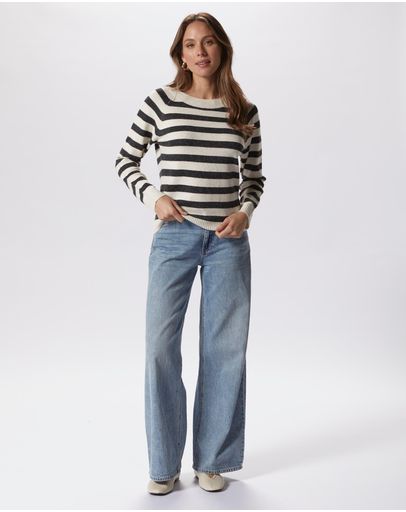 Birch/Black Stripes